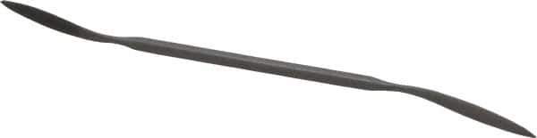 Grobet - 6" Riffler Precision Swiss Pattern File - Die Sinker's Handle - Apex Tool & Supply