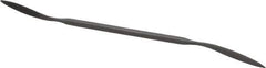 Grobet - 6" Riffler Precision Swiss Pattern File - Die Sinker's Handle - Apex Tool & Supply
