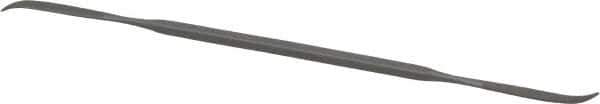 Grobet - 6" Riffler Precision Swiss Pattern File - Die Sinker's Handle - Apex Tool & Supply