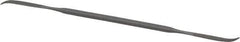 Grobet - 6" Riffler Precision Swiss Pattern File - Die Sinker's Handle - Apex Tool & Supply