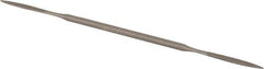 Grobet - 6" Riffler Precision Swiss Pattern File - Die Sinker's Handle - Apex Tool & Supply