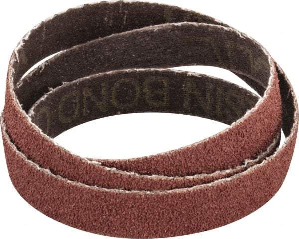 3M - 1/2" Wide x 24" OAL, 60 Grit, Ceramic Abrasive Belt - Ceramic, Medium, Coated, YN Weighted Cloth Backing, Wet/Dry, Series 963G - Apex Tool & Supply