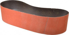 3M - 5-3/8" Wide x 11-5/8" OAL, 80 Grit, Ceramic Abrasive Belt - Ceramic, Medium, Coated, Y Weighted Cloth Backing, Wet/Dry, Series 777F - Apex Tool & Supply