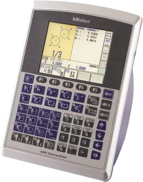 Mitutoyo - 1,000mm SPC Data Processor - RS-232C Output, Includes AC Adapter - Apex Tool & Supply