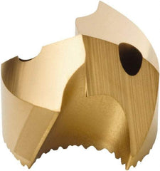 Seco - Series SD100, 24.8mm Diam 140° Replaceable Drill Tip - Carbide, TiAlN Finish, Through Coolant - Apex Tool & Supply
