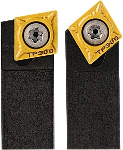 Seco - 60mm OAL, SCAC Indexable Boring Bar - 13mm Max Bore Depth, CC.. 09T3.. Insert, Screw Holding Method - Apex Tool & Supply