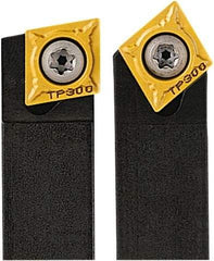 Seco - 60mm OAL, SCAC Indexable Boring Bar - 13mm Max Bore Depth, CC.. 09T3.. Insert, Screw Holding Method - Apex Tool & Supply