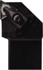 Seco - DTGN, Left Hand Cut, 90° Lead Angle, 25mm Shank Height x 25mm Shank Width, Negative Rake Indexable Turning Toolholder - 150mm OAL, TNM..2204.. Insert Compatibility, Series Dual Clamp - Apex Tool & Supply