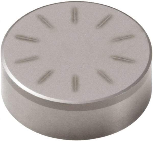 Seco - RNGN43 LF Grade CBN200 PCBN Turning Insert - Uncoated, Round, 1/2" Inscr Circle, 3/16" Thick - Apex Tool & Supply
