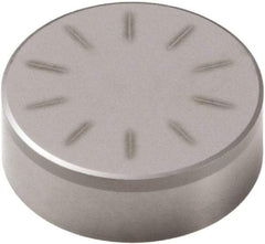 Seco - RNGN43 LF Grade CBN200 PCBN Turning Insert - Uncoated, Round, 1/2" Inscr Circle, 3/16" Thick - Apex Tool & Supply