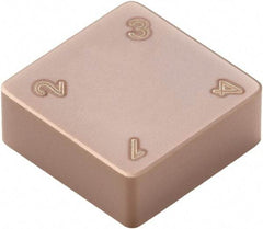 Seco - SNMN432 WZ Grade CBN400C PCBN Turning Insert - TiSiN Finish, 90° Square, 1/2" Inscr Circle, 3/16" Thick, 1/32" Corner Radius - Apex Tool & Supply