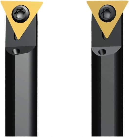 Seco - 6.8mm Min Bore Diam, 60mm OAL, 5mm Shank Diam, A-STFD Indexable Boring Bar - 9.7mm Max Bore Depth, TDAB 06T0.. Insert, Screw Holding Method - Apex Tool & Supply