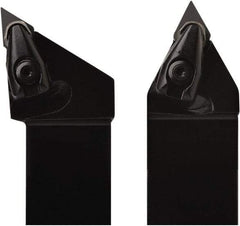 Seco - DDJN, Left Hand Cut, 93° Lead Angle, 32mm Shank Height x 25mm Shank Width, Negative Rake Indexable Turning Toolholder - 170mm OAL, DNMA 1104.. Insert Compatibility, Series Dual Clamp - Apex Tool & Supply