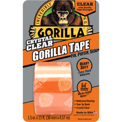 Gorilla Crystal Clear Tape 5 yd - Apex Tool & Supply