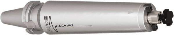 Seco - DIN69871-40 Taper Shank 22mm Pilot Diam Shell Mill Holder - 10.24" Flange to Nose End Projection, 1.89" Nose Diam, Through-Spindle & DIN Flange Coolant - Exact Industrial Supply