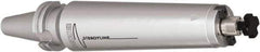 Seco - DIN69871-40 Taper Shank 22mm Pilot Diam Shell Mill Holder - 10.24" Flange to Nose End Projection, 1.89" Nose Diam, Through-Spindle & DIN Flange Coolant - Exact Industrial Supply