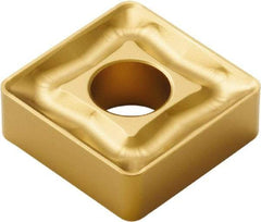 Seco - SNMM644 R8 Grade TP40 Carbide Turning Insert - TiC/TiCN/TiN Finish, 90° Square, 3/4" Inscr Circle, 1/4" Thick, 1/16" Corner Radius - Apex Tool & Supply