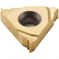 Seco - 16ER External Right Hand 11 Whitworth Laydown Threading Insert - Grade CP500, TiAlN/TiN Coated Carbide - Apex Tool & Supply