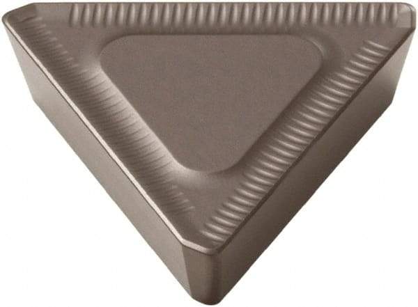 Seco - TPKR43 ME13 Grade T350M Carbide Milling Insert - TiCN/Al2O3 Finish, 3/16" Thick, 1/2" Inscribed Circle - Apex Tool & Supply
