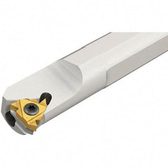Iscar - Internal Thread, Left Hand Cut, 5/8" Shank Width x 5/8" Shank Height Indexable Threading Toolholder - 5" OAL, Various Insert Compatibility, SI Toolholder, Series SIL - Apex Tool & Supply