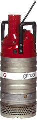 Grindex - 4-2/5 hp, 460 Amp Rating, 460 Volts, Nonautomatic Operation, Dewatering Pump - 3 Phase, Aluminum Housing - Apex Tool & Supply