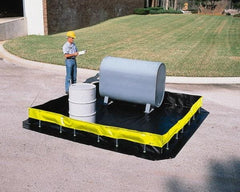 UltraTech - 269 Gal Polyethylene High Wall Berm - 1' High x 6' Wide x 6" Long - Apex Tool & Supply