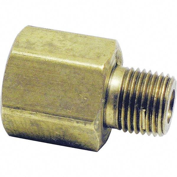 Dynabrade - Abrasive Disc Adapter - 1/4 NPT, 1/8 NPT Female, Male, 1" Long - Apex Tool & Supply