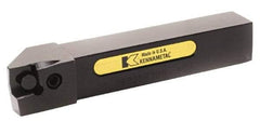 Kennametal - 1.780...90DEG, Left Hand Cut, 63/64" Shank Height x 25mm Shank Width, Positive Rake Indexable Turning Toolholder - 150mm OAL, C8FIX12..R.. Insert Compatibility, Series Fix-Perfect - Apex Tool & Supply