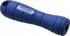 Grobet - 5-1/4" Long File Handle - For Use with 10, 12 & 14" Files, with Thread Insert - Apex Tool & Supply