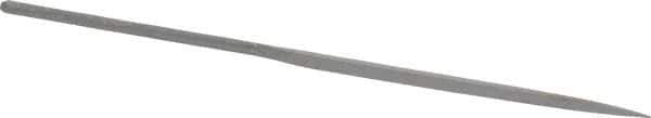 Grobet - 5-1/2" Needle Precision Swiss Pattern Barrette File - Round Handle - Apex Tool & Supply