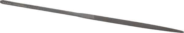 Grobet - 5-1/2" Needle Precision Swiss Pattern Crochet File - Round Handle - Apex Tool & Supply