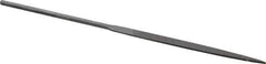 Grobet - 6-1/4" Needle Precision Swiss Pattern Crochet File - Round Handle - Apex Tool & Supply