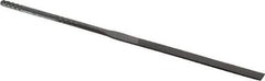 Grobet - 4" Needle Precision Swiss Pattern Equalling File - Round Handle - Apex Tool & Supply