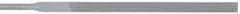 Grobet - 6-1/4" Needle Precision Swiss Pattern Equalling File - Round Handle - Apex Tool & Supply