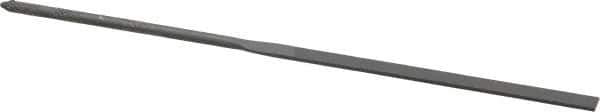 Grobet - 6-1/4" Needle Precision Swiss Pattern Equalling File - Round Handle - Apex Tool & Supply