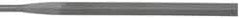 Grobet - 6-1/4" Needle Precision Swiss Pattern Slitting File - Round Handle - Apex Tool & Supply