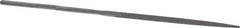 Grobet - 6-1/4" Needle Precision Swiss Pattern Warding File - Round Handle - Apex Tool & Supply