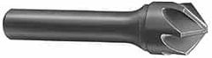 Melin Tool - 1-1/2" Head Diam, 3/4" Shank Diam, 6 Flute 60° High Speed Steel Countersink - Apex Tool & Supply