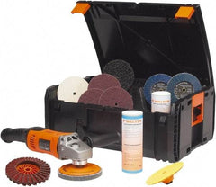 WALTER Surface Technologies - 6" Pad Diam, 2,000 to 7,300 RPM, Handheld Electric Buffer - 12.4 Amps, 120 Volts - Apex Tool & Supply