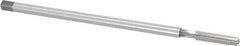 Made in USA - M6x1.00 Metric Coarse, 2 Flute, Bright Finish High Speed Steel, Hand, Extension Pulley Tap - Plug Chamfer, 6" OAL - Apex Tool & Supply