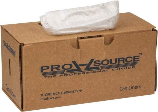 PRO-SOURCE - 0.31 mil Thick, Household/Office Trash Bags - 24" Wide x 33" High, Clear - Apex Tool & Supply