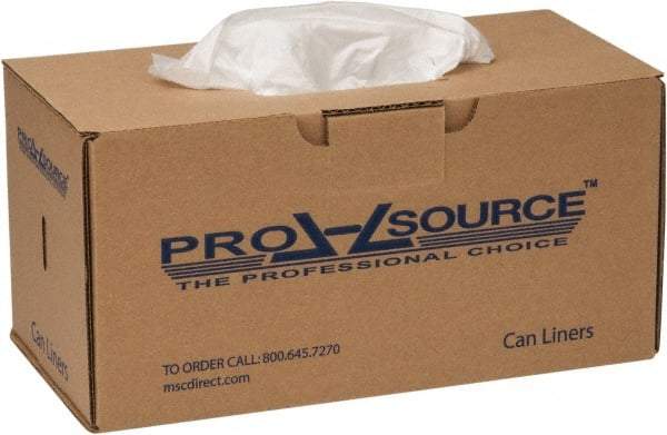 PRO-SOURCE - 0.63 mil Thick, Household/Office Trash Bags - 40" Wide x 48" High, Clear - Apex Tool & Supply