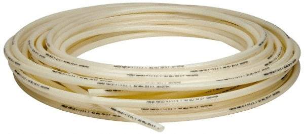 Parker - 3/8" ID x 1/2" OD, 1/16" Wall Thickness, 100' Long, Nylon Tube - Natural, 250 Max psi, -65 to 200°F - Apex Tool & Supply