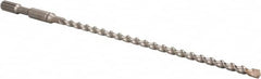 Milwaukee Tool - 1/2" Diam, Spline Shank, Carbide-Tipped Rotary & Hammer Drill Bit - Apex Tool & Supply