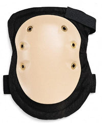 Ergodyne - Size Universal, Buckle Straps, Hard Protective Cap, Knee Pad - Foam Padding, Tan, Elastic Straps, Nylon Cover - Apex Tool & Supply