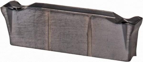 Iscar - 3102DGNC C Grade IC908, 3.1mm Cutting Width Carbide Grooving Insert - 18mm Max Depth of Cut, Neutral, 0.2mm Corner Radius, TiN/TiAlN Finish - Apex Tool & Supply
