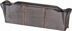 Iscar - 3102DGNC C Grade IC908, 3.1mm Cutting Width Carbide Grooving Insert - 18mm Max Depth of Cut, Neutral, 0.2mm Corner Radius, TiN/TiAlN Finish - Apex Tool & Supply