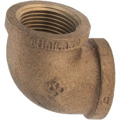 Merit Brass - Class 125, 3/4" Internal Pipe, Brass 90° Street Elbow - FBSPT x FBSPT - Apex Tool & Supply