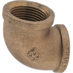 Merit Brass - Class 125, 1" Internal Pipe, Brass 90° Street Elbow - FBSPT x FBSPT - Apex Tool & Supply
