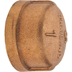Merit Brass - Class 125, 1" Internal Pipe, Brass End Cap - FBSPT - Apex Tool & Supply